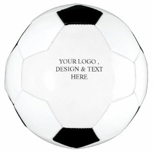 White Personalised – Your Logo & Text Here Football