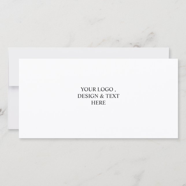 White Personalized – Your Logo & Text Here (Front)