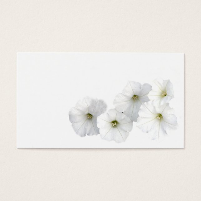 White Petunias (Front)