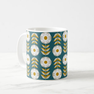 White Petunias Coffee Mug