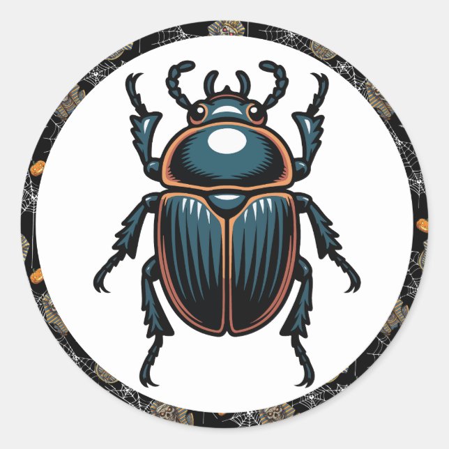 🤍 White Pharaoh Mummy Stickers 🎃👑 (Front)