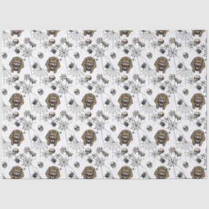 🤍 White Pharaoh Mummy Tissue Paper 🎃👑