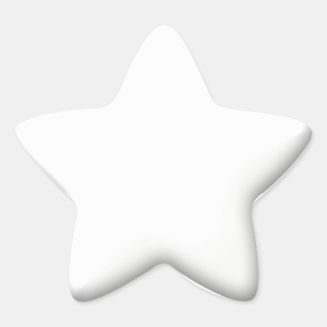 White Pillow Style Sticker (Front)