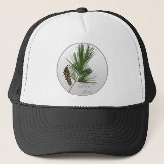 White Pine Tree Trucker Hat