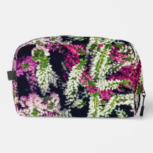 White ,pink and purple flowers 