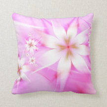 White Pink Flowers Abstract Floral Pretty