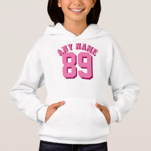 White & Pink Kids   Sports Jersey Design