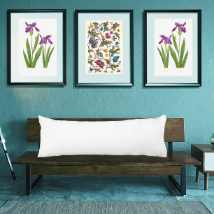 White Plain solid colour pillow