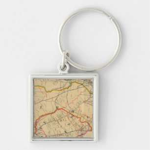 White Plains, Harrison, Rye, New York Key Ring
