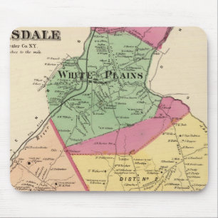White Plains, Scarsdale towns Mouse Mat