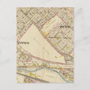 White Plains wards 1-2, New York Postcard