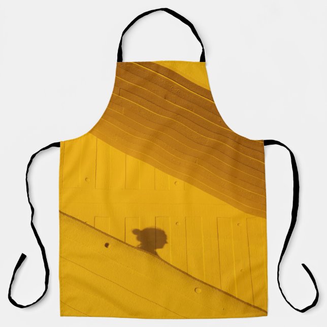 White plastic panel apron (Front)