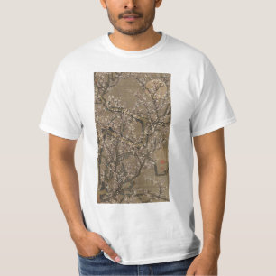 White Plum Blossoms and Moon by Ito Jakuchu T-Shirt