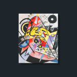 White Point, 1923 Canvas Print<br><div class="desc">White Point,  1923 (oil on canvas),  Kandinsky,  Wassily (1866-1944) / Hamburger Kunsthalle,  Hamburg,  Germany / Bridgeman Images</div>