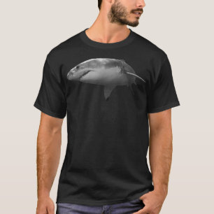 White Pointer Great White Shark T-Shirt Shark Love
