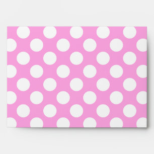White Polka Dot A7 Envelope