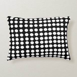 White Polka Dots Pillow