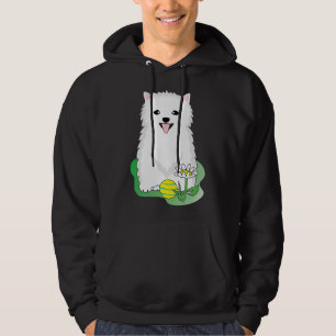 White Pomeranian 28 Hoodie