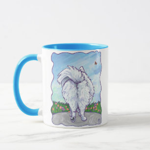 White Pomeranian Gifts & Accessories Mug