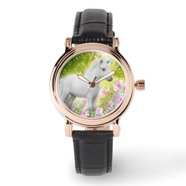 White Pony Unicorn Watch (Front)
