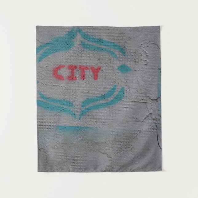 White printer paper tapestry (Front)