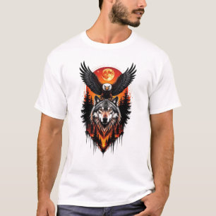 White  Printing T-shirt boys girls stylis...
