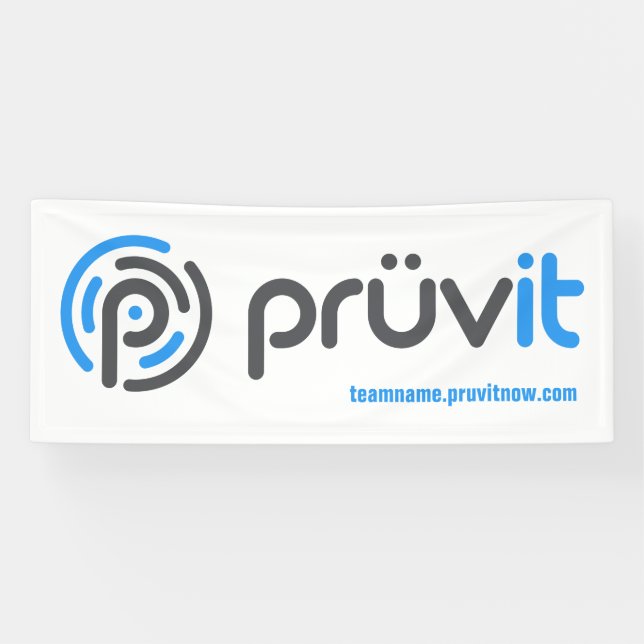 White pruvit banner (Horizontal)