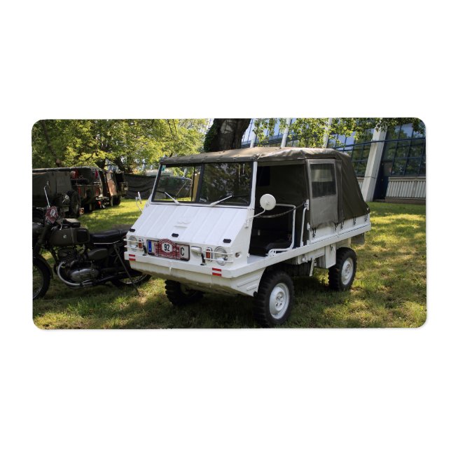 White Puch Haflinger (Front)