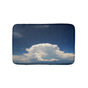 White Puffy Cloud     Bath Mat