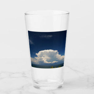 White Puffy Cloud Glass