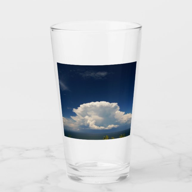 White Puffy Cloud             Glass (Front)