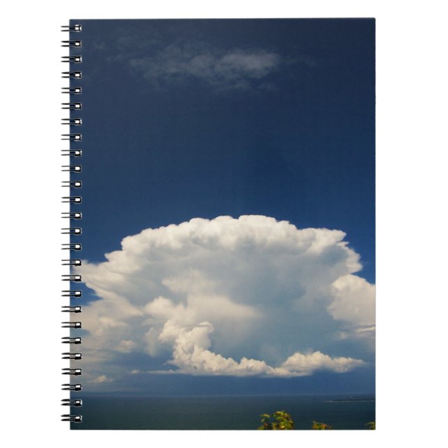 White Puffy Cloud              Notebook (Front)