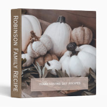 White Pumpkin Thanksgiving Recipe 