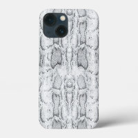 White Python Snake Skin Print