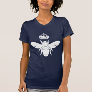 White Queen Bee Logo...Are You A Queen Bee? T-Shirt