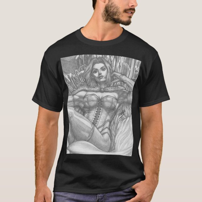 White Queen ~ Emma Frost T-Shirt (Front)