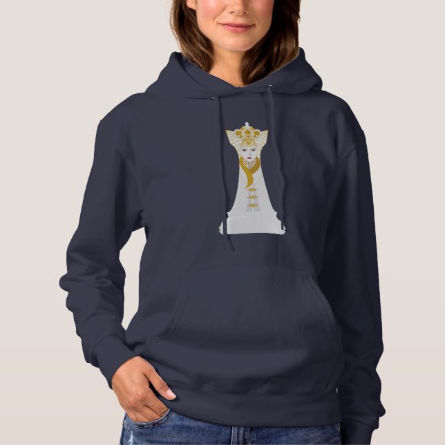 White Queen Hoodie (Front)