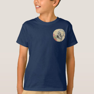 White Rabbit Alice in Wonderland Art T-Shirt
