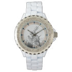 White Rabbit Alice (In Wonderland) Enamel Watch