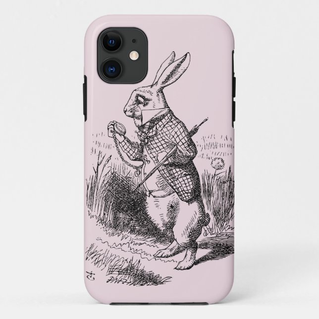 White Rabbit_Alice in Wonderland iPhone 5 Case (Back)
