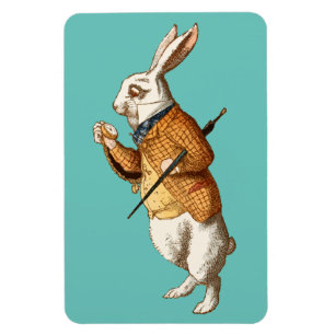 White Rabbit (Alice's Adventures in Wonderland) Magnet