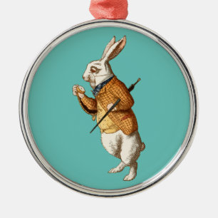 White Rabbit (Alice's Adventures in Wonderland) Metal Tree Decoration