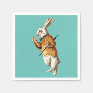 White Rabbit (Alice's Adventures in Wonderland) Napkin