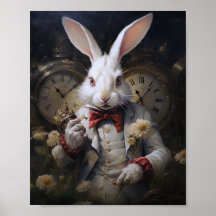 White Rabbit Always Late