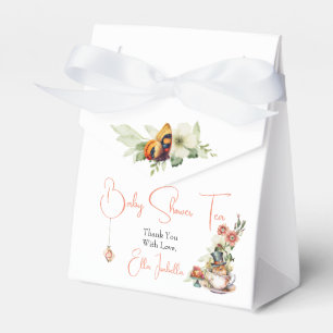 White Rabbit and Victorian Teacup Mouse Favour Box