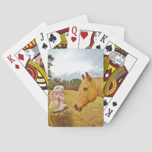 White Rabbit and Yellow Horse Playing Cards