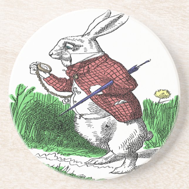 White Rabbit Coaster (Front)