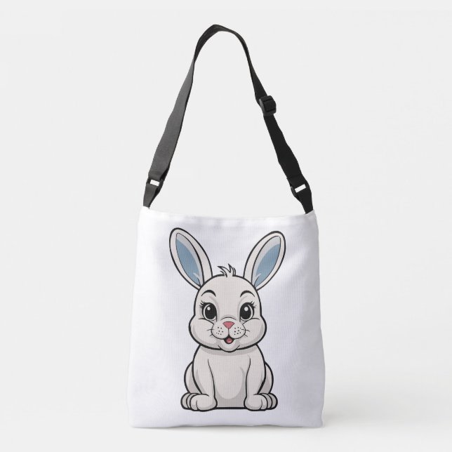 White Rabbit Crossbody Bag (Back)
