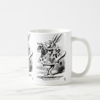 White Rabbit dressed as Herald Coffee Mug