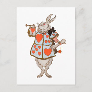 White Rabbit from Alice’s Adventures in Wonderland Postcard
